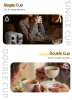 capsule + coffee powder + milk foam 3-in-1 semi-automatic coffee machine 19Bar extraction mocha Nestle espresso 1 cup / 2 cup, electronic button powde