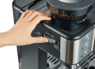 Coffee grinding 15Bar French latte Italian espresso extraction, 1 cup / 2 cup mechanical + digital, 2300W, steam, powder hammer 58mm, 30 level grindin