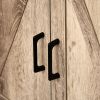 Farmhouse Sideboard Buffet Cabinet, Wooden Accent Cabinet, Kitchen Cabinet with Drawer and Adjustable Shelf, Oak