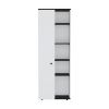 Hoyt Kitchen Pantry Storage Cabinet With and Five Interior and Exterior Shelves