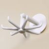 Adhesive Hooks Wall Hangers 360¬∞ Rotating Hooks for Kitchen Utensil Towel Robe Holder