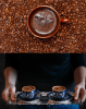 5in1automatic espresso machine with water level line, capsule coffee machine 19Bar hot and cold extract French Mocha Italian 600L water tank espresso,